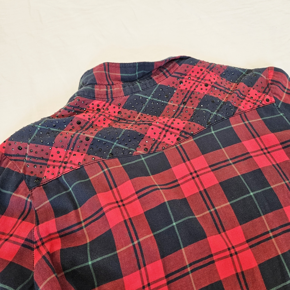 H&M | Rhinestone Flannel - Picture 4 of 9